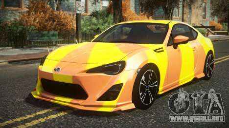 Subaru BRZ Vaklez S7 para GTA 4