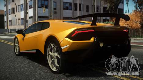 Lamborghini Huracan Munizol para GTA 4
