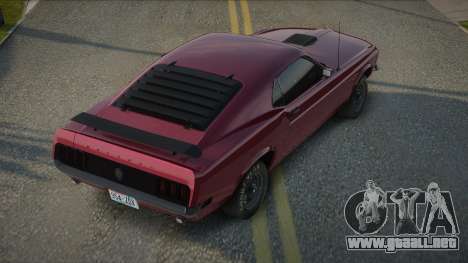 1970 Ford Mustang 320 para GTA San Andreas