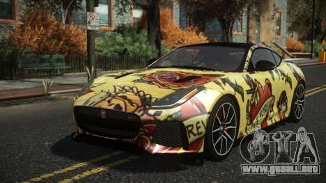 Jaguar F-Type Burza S11 para GTA 4