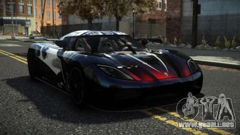 Koenigsegg Agera Ugane S4 para GTA 4