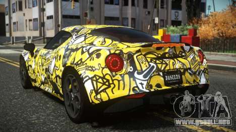 Alfa Romeo 4C Nukeem S2 para GTA 4
