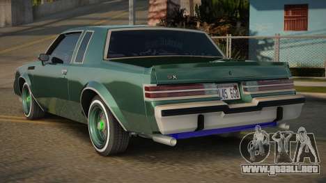 Buick GNX 87th para GTA San Andreas