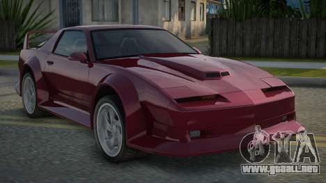 Pontiac Trans AM 87th para GTA San Andreas