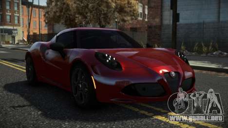 Alfa Romeo 4C Gravuz para GTA 4