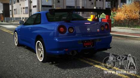 Nissan Skyline R34 Bayoky para GTA 4