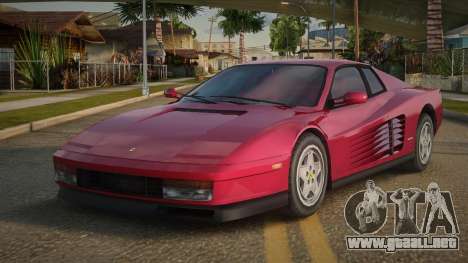 Ferrari 512 TR 85th para GTA San Andreas