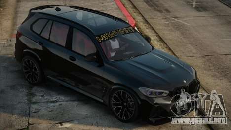 BMW X5M 2020 Blek para GTA San Andreas