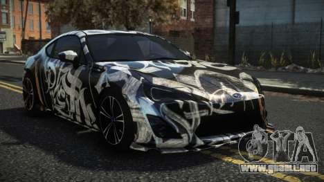 Subaru BRZ Vaklez S8 para GTA 4