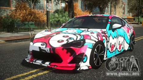 Subaru BRZ Vaklez S12 para GTA 4