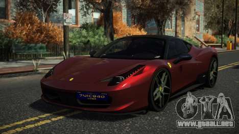 Ferrari 458 Kamdeki para GTA 4