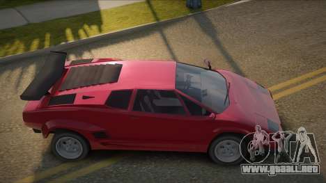 Lamborghini Countach 90th para GTA San Andreas