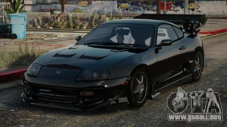 Toyota Supra A80 Black para GTA San Andreas