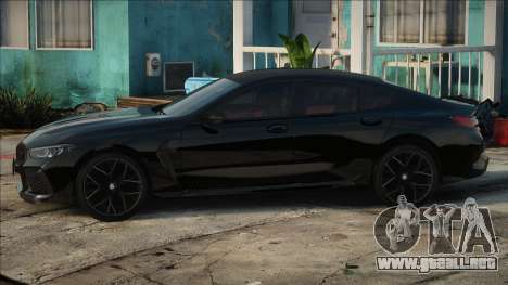 BMW M8 Competition Gran Coupe Black para GTA San Andreas