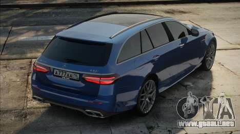 Mercedes-Benz E63s W213 Estate Blue para GTA San Andreas