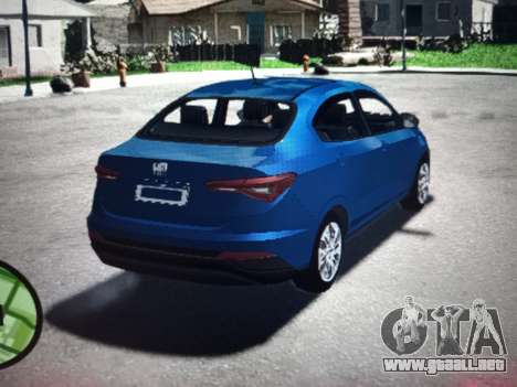 Fiat Cronos 2021 lowpoly para GTA San Andreas