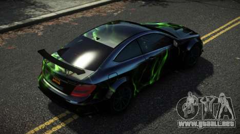 Mercedes-Benz C63 AMG Hugrax S8 para GTA 4