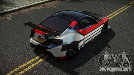 Subaru BRZ Vaklez S13 para GTA 4