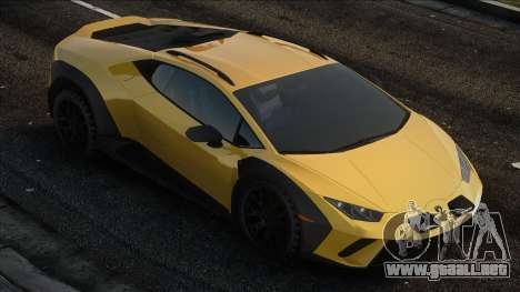 Lamborghini Huracan Sterrato Yellow para GTA San Andreas