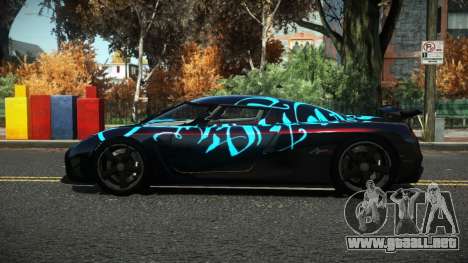 Koenigsegg Agera Ugane S5 para GTA 4