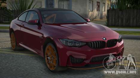 BMW M4 GTS V-Sport para GTA San Andreas