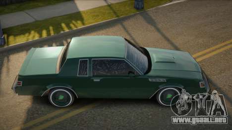 Buick GNX 87th para GTA San Andreas