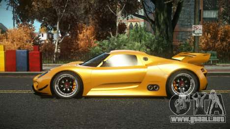 Porsche 918 Azolura para GTA 4