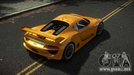 Porsche 918 Azolura para GTA 4