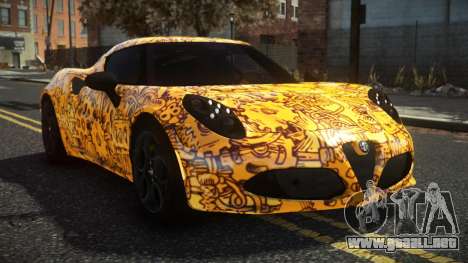 Alfa Romeo 4C Nukeem S3 para GTA 4