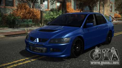 Mitsubishi Lancer Evolution VIII Deratky para GTA 4