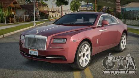 Rolls-Royce Wraith V1.1 para GTA San Andreas