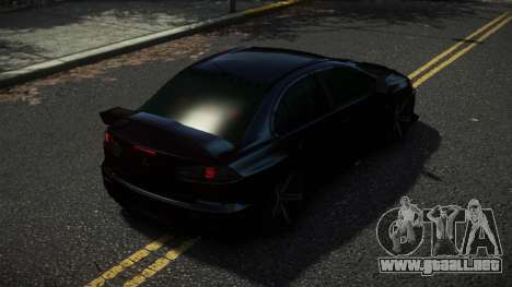 Mitsubishi Lancer Evo X Vashux para GTA 4