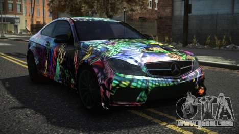 Mercedes-Benz C63 AMG Hugrax S13 para GTA 4