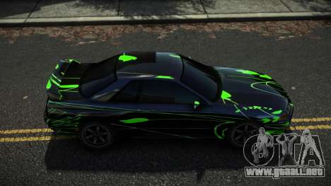 Nissan Skyline R32 Varenu S10 para GTA 4