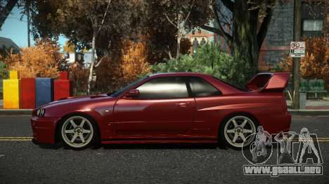 Nissan Skyline R34 Velbushe para GTA 4
