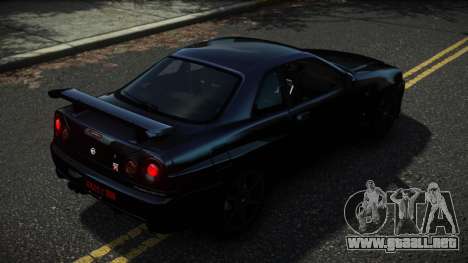 Nissan Skyline R34 Wecami para GTA 4
