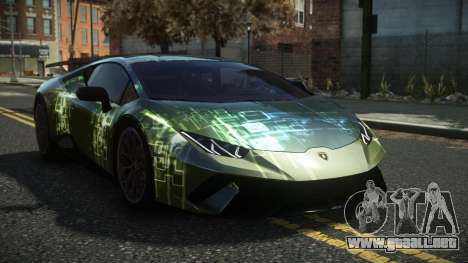Lamborghini Huracan Liporta S10 para GTA 4