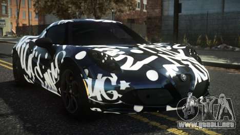 Alfa Romeo 4C Nukeem S4 para GTA 4