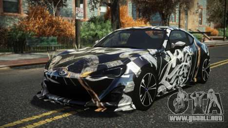 Subaru BRZ Vaklez S8 para GTA 4