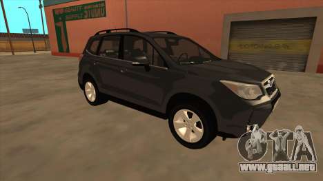 2014 Subaru Forester para GTA San Andreas