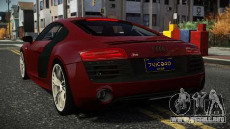 Audi R8 Vozaklo para GTA 4