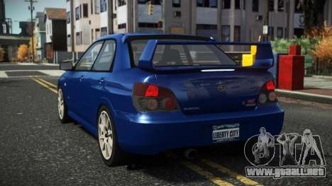 Subaru Impreza Kader para GTA 4