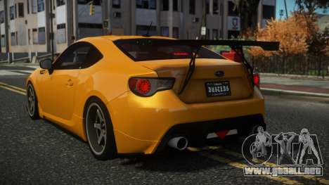 Subaru BRZ Zowej para GTA 4