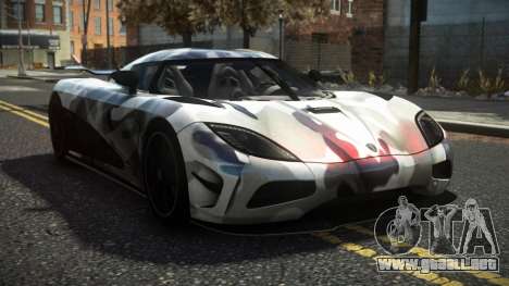Koenigsegg Agera Ugane S8 para GTA 4