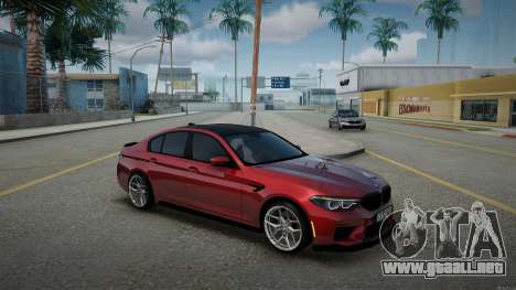 Placas de ósmosis inversa Bmw M5 F90 para GTA San Andreas
