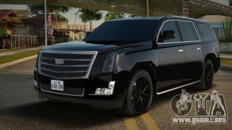 Cadillac Escalade 17th para GTA San Andreas
