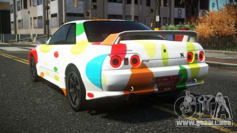 Nissan Skyline R32 Varenu S8 para GTA 4