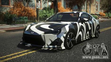 Subaru BRZ Vaklez S6 para GTA 4