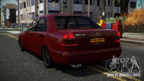Mercedes-Benz C180 Sepgun para GTA 4