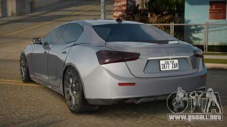 Maserati Ghibli Q4 para GTA San Andreas